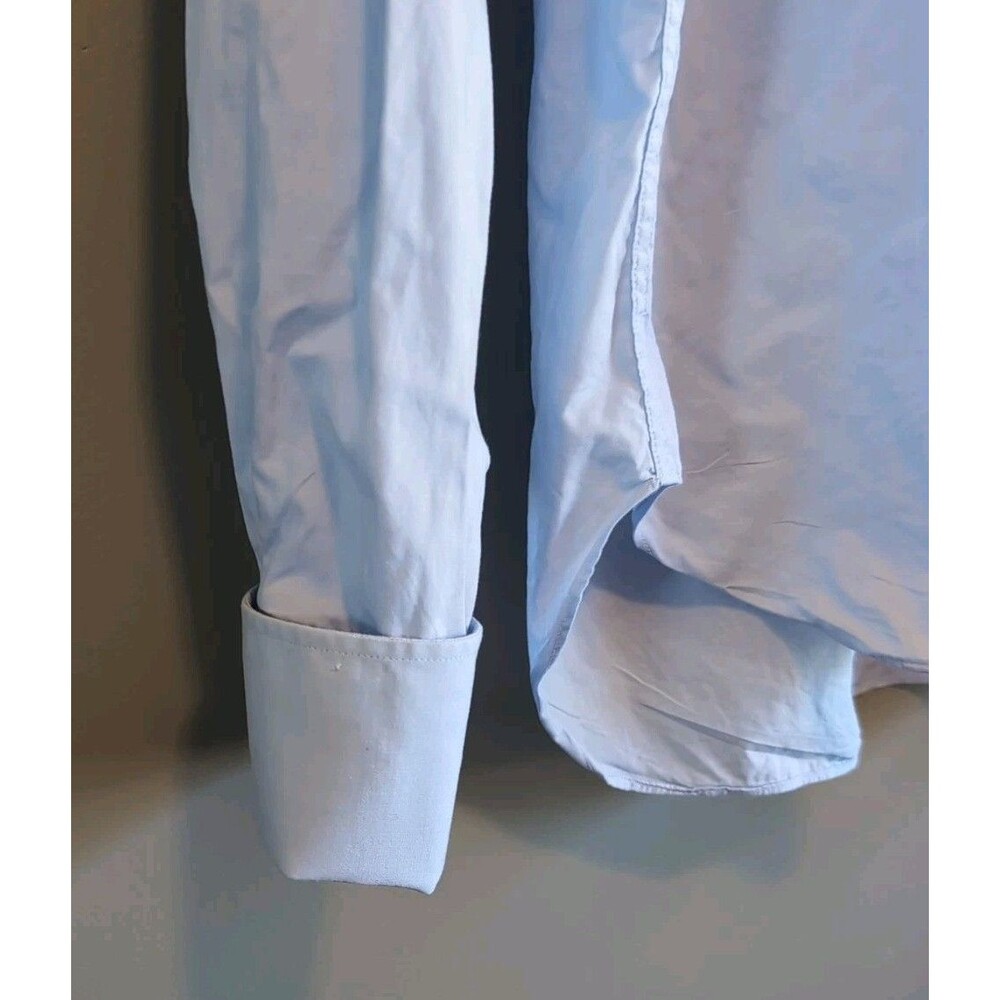 Patrick Hellmann Size 39 Medium Button Up Dress S… - image 5